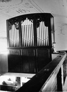 S2 Nr. 10995, Wipshausen, Sebastian-Kirche, Orgel-Empore, ehemalige Orgel, o.D., ohne Datum