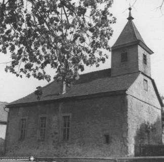 S2 A 24 Nr. 58, Ellershausen vorm Wald, Kirche, um 1953, um 1953