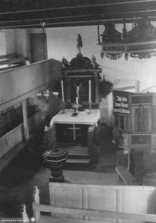 S2 A 36 Nr. 109, Elmlohe, Kirche, Altarraum, 1948, 1948