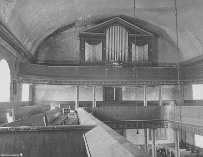 S2 Witt Nr. 197, Elze, Kirche, Orgelempore, Mai 1951, 1951