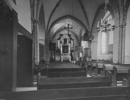 S2 Nr. 8289, Engter, Johannis-Kirche, Innenraum nach Osten, 1914, 1914
