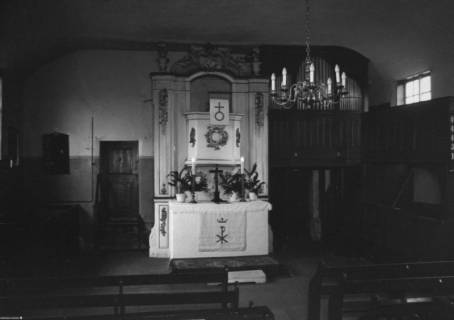 S2 A 18 Nr. 27, Erichshagen, Corvinus-Kirche, Altarraum, um 1960, um 1960