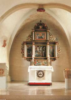 S2 Nr. 13439, Escherode, Kirche, Altarraum, o.D., ohne Datum