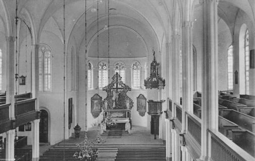 S2 Nr. 8348, Esens, Magnus-Kirche, Altarraum, 1933, 1933