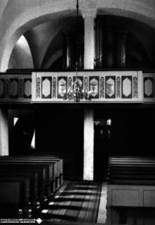 S2 A 63 Nr. 27, Exten, Kirche, Orgelempore, um 1960, um 1960