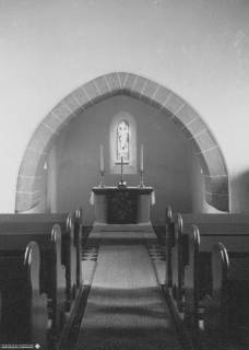 S2 Witt Nr. 1061, Frenke, Kirche, Altarraum, Mai 1957, 1957