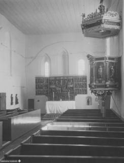 S2 Witt Nr. 543, Funnix, Kirche, Altarraum, September 1954, 1954
