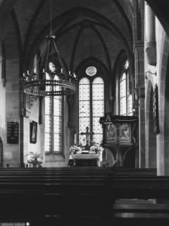 S2 A 03 Nr. 25, Gieboldehausen, Gustav-Adolf-Kirche-Kirche, Altarraum, um 1953, um 1953