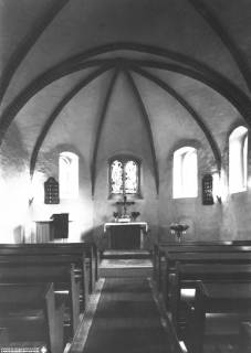 S2 A 17 Nr. 11, Gümmer, Kirche, Altarraum, um 1960, um 1960