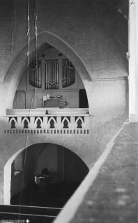 S 02b Nr. 929, Heemsen, Michaelis-Kirche, Innenansicht nach Westen, nach 1966, nach 1966