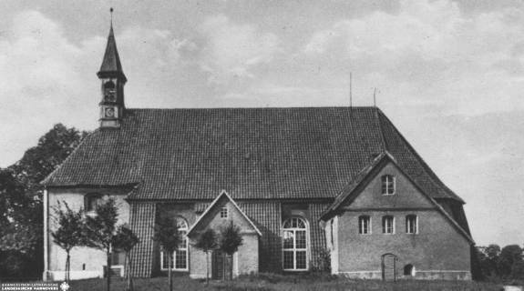 S2 Nr. 8742, Hermannsburg, Peter-u.-Paul-Kirche, alter Zustand, um 1900, um 1900