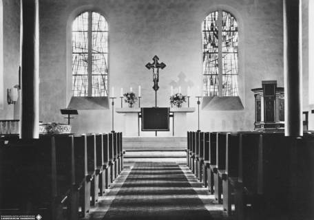 S2 Nr. 11924, Kirchtimke, Lambertus-Kirche, Altarraum, o.D., ohne Datum