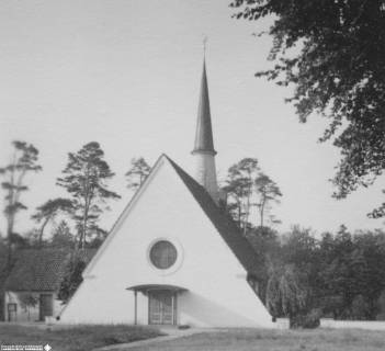 S2 Witt Nr. 1452a, Lauenbrück, Martin-Luther-Kirche, September 1960, 1960