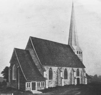 S2 Nr. 9601, Liebenau, Laurentius-Kirche, um 1956, um 1956