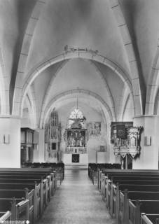 S2 Nr. 19489, Liebenau, Laurentius-Kirche, Altarraum, o.D., ohne Datum