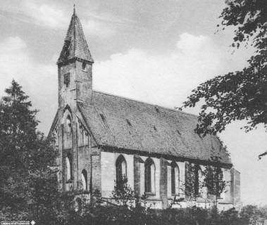 D111 F 3909, Lilienthal, Marien-Kirche, Juli 1955, 1955