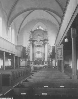 S2 Witt Nr. 341, Lilienthal, Marien-Kirche, Altarraum, August 1952, 1952