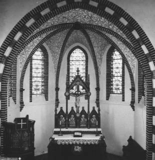 S2 A 47 Nr. 31, Lindau, Kreuz-Kirche, Altarraum, um 1953, um 1953