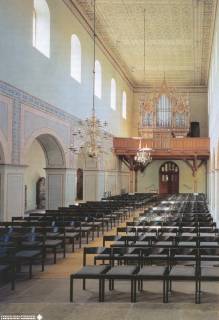 S2 Nr. 16.556, Mandelsloh, Osdag-Kirche, Innenansicht nach Westen, o.D., ohne Datum