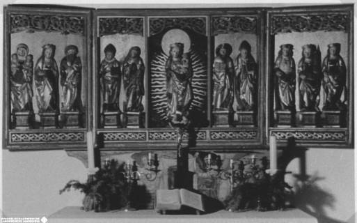 S2 A 46 Nr. 20, Nienstedt-Förste, Martins-Kirche, Altar, 1950, 1950