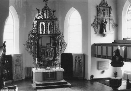 S2 Nr. 19.630, Osterode, Aegidien-Kirche, Altarraum, o. D., ohne Datum