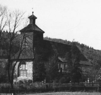 S2 A 03 Nr. 28, Pöhlde, Johannes-d.-T.-und- Servatius-Kirche, um 1953, um 1953