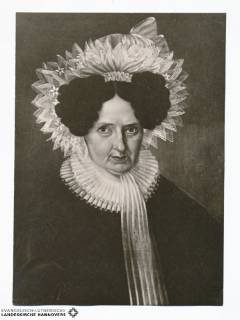 S2 Nr. 5978b, Noldeke, Charlotte geborene Oschatz, Ehefrau von Superintendent Georg Friedrich Noldecke, 1830, 1830