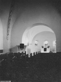 S2 Witt Nr. 1582, Sankt Jürgen, Georg-Kirche, Altarraum, August 1961
, 1961