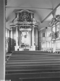 S2 Witt Nr. 779, Scheeßel, Lucas-Kirche, Altarraum, September 1955, 1955