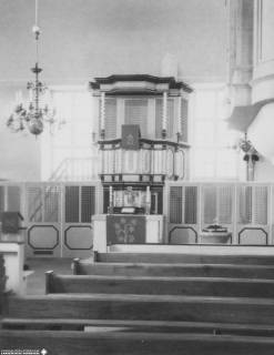 S2 Witt Nr. 1278, Warmsen, Georgs-Kirche, Altarraum, Juli 1959, 1959