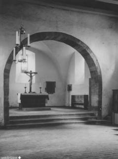 S2 Witt Nr. 905, Weißenwasser, Jakobus-Kirche, Altarraum, Mai 1956, 1956