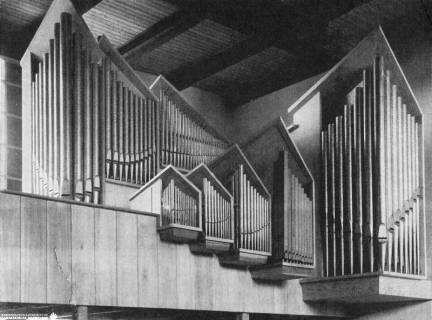 S 02b Nr. 1957, Wietzen, Gangolf-Kirche, Orgel, 1975, 1975