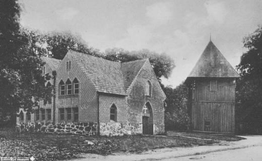 S2 Nr. 11075, Wolterdingen, Heilig-Geist-Kirche, um 1949, um 1949