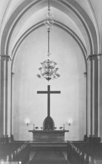 S2 Witt Nr. 656, Zellerfeld, Salvatoris-Kirche, Altarraum, März 1955
, 1955