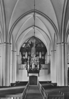 S2 Nr. 19.642, Zellerfeld, Salvatoris-Kirche, Innensicht nach Westen, um 1955, um 1955