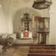 Landeskirchliches Archiv Hannover, S2 Witt Nr. 851, Barrien, Bartholomäus-Kirche, Altarraum, März 1956