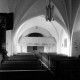 Landeskirchliches Archiv Hannover, S2 Witt Nr. 752, Daverden, Kirche, Innenraum nach Westen, Juli 1955