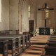 S2 Witt Nr. 898, Dunum, Kirche, Altarraum, April 1956