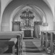 Landeskirchliches Archiv Hannover, S2 Witt Nr. 1198, Feldbergen, Kirche, Altarraum, September 1958