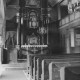 S2 Nr. 2036, Groß Munzel, Michaelis Kirche, Altarraum vor Renovierung, 1953