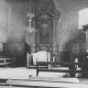 Landeskirchliches Archiv Hannover, S2 Witt Nr. 668, Harriehausen, Remigius-Kirche, Altarraum (vor Umbau), März 1955